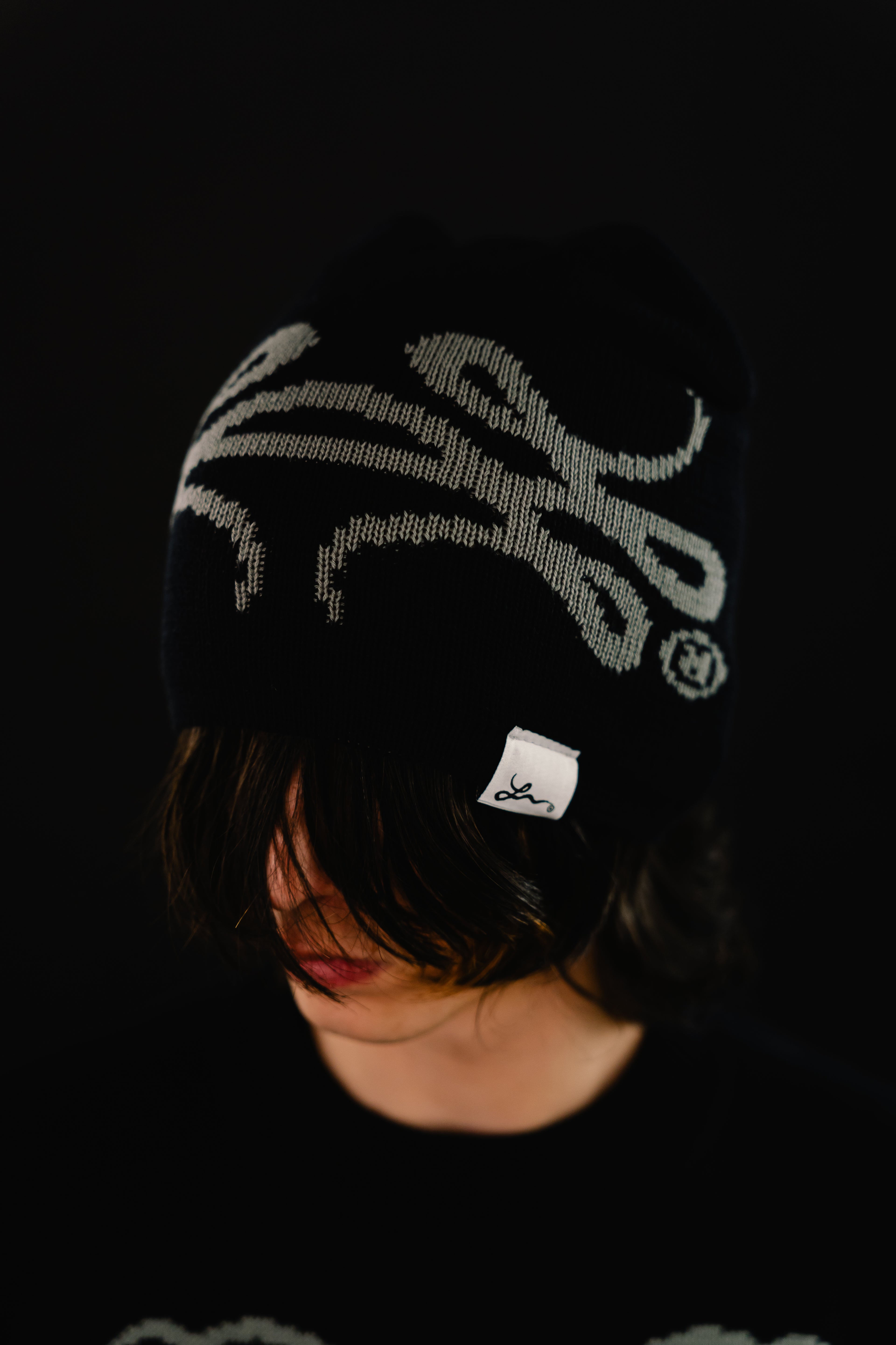 Benie Reversible (Negro x Gris)