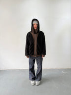 Campera Reversible Fur "Voynich" (Marrón) - M.V.