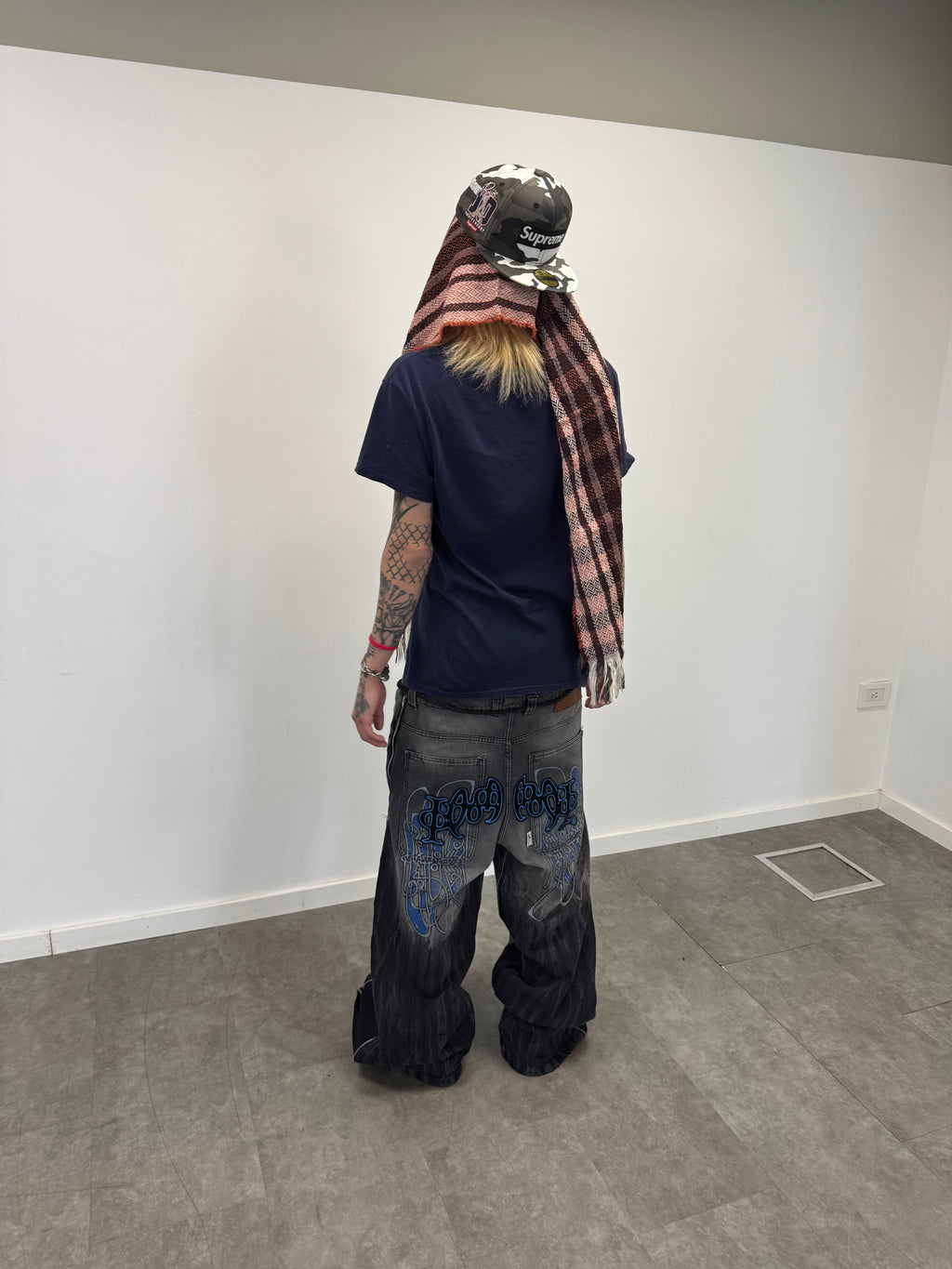 Jean "Nudos de Archibald" (Negro Acid Wash)
