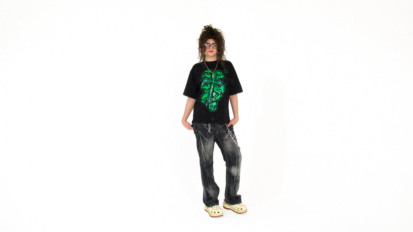 Remera Saint X Bossio Verde