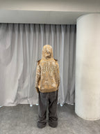 Full Zip Hoodie Tejido "Knox" (Beige)