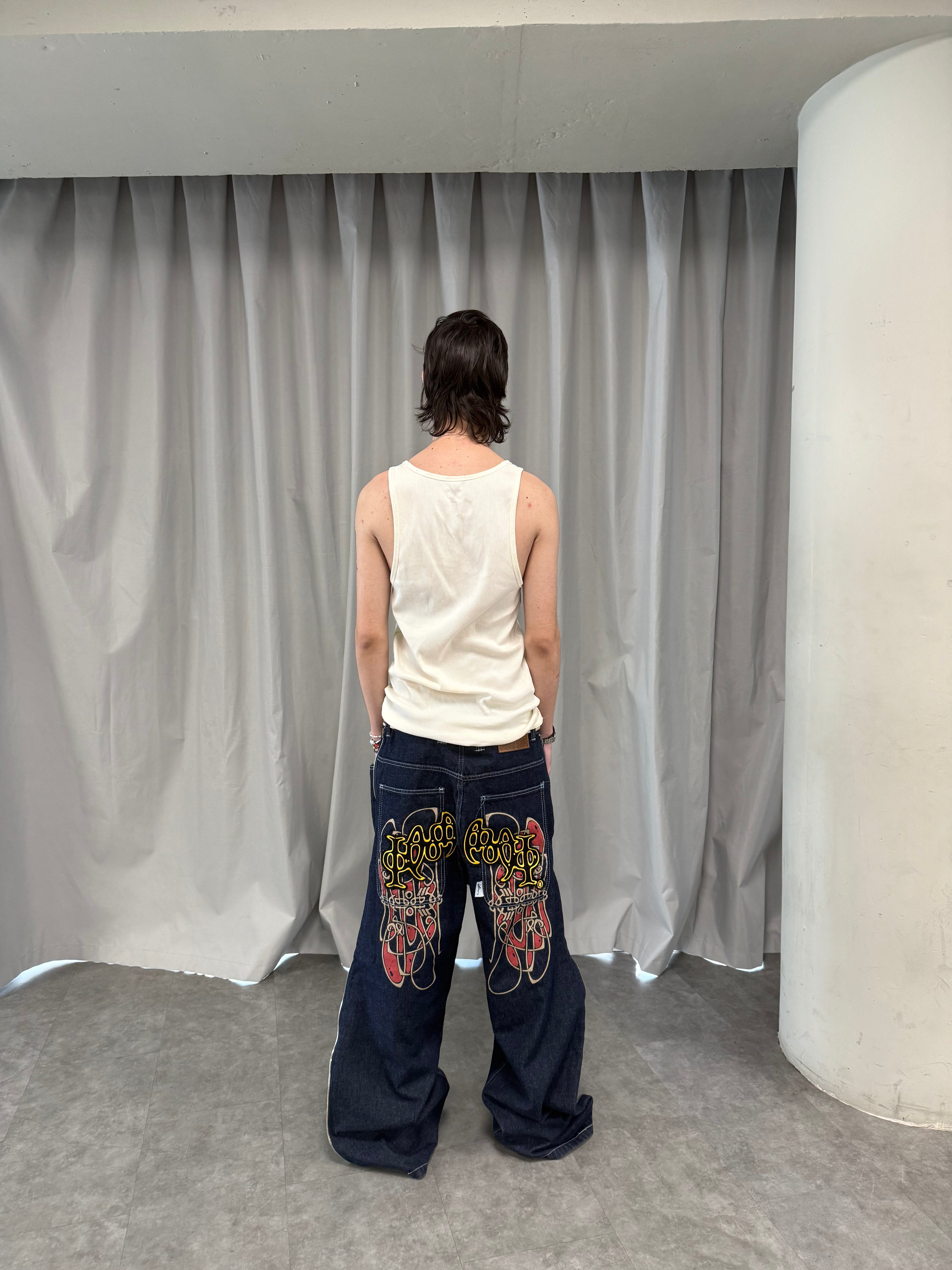 Jean "Nudos de Archibald" (Azul Raw)
