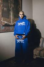 Pantalon Felpa Bossio x Tranca (Azul)