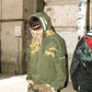 Hoodie Full Zip Reversible "Armadura" Rotten x Bossio (Oliva x Beige)