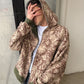 Hoodie Full Zip Reversible "Armadura" Rotten x Bossio (Oliva x Beige)