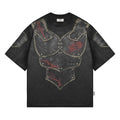 Remera "Armadura" Rotten x Bossio (Negra)