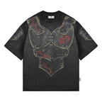 Remera "Armadura" Rotten x Bossio (Negra)