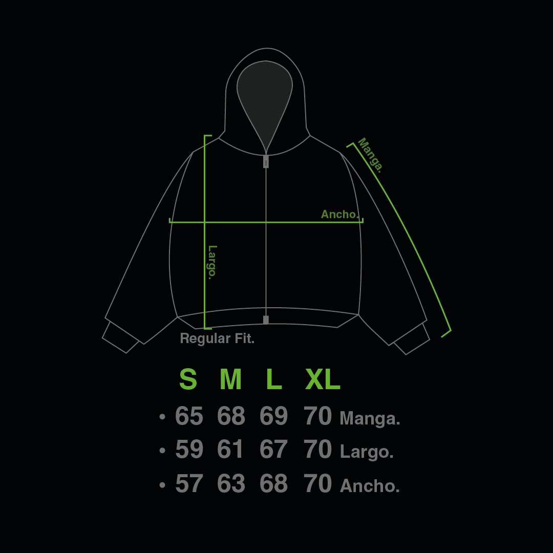 Zip Hoodie Contradicción Oriental Vol. 4 (Crema)