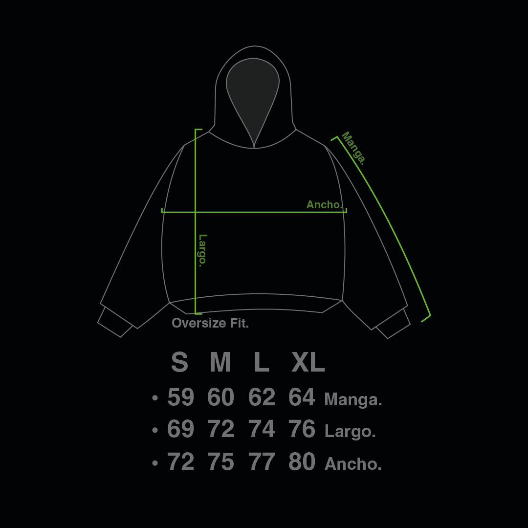 Hoodie "Punto Com 20" (Negro)