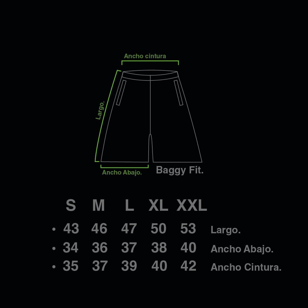 Bermuda "BigLogo Trigrama" (Gris)