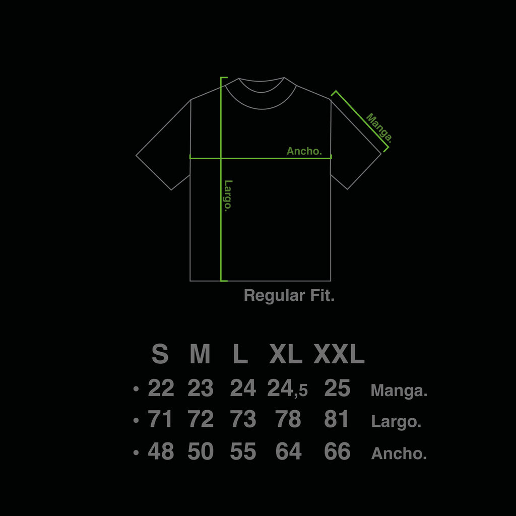 Remera Full Print "Escrituras" (Negro) - M.V.