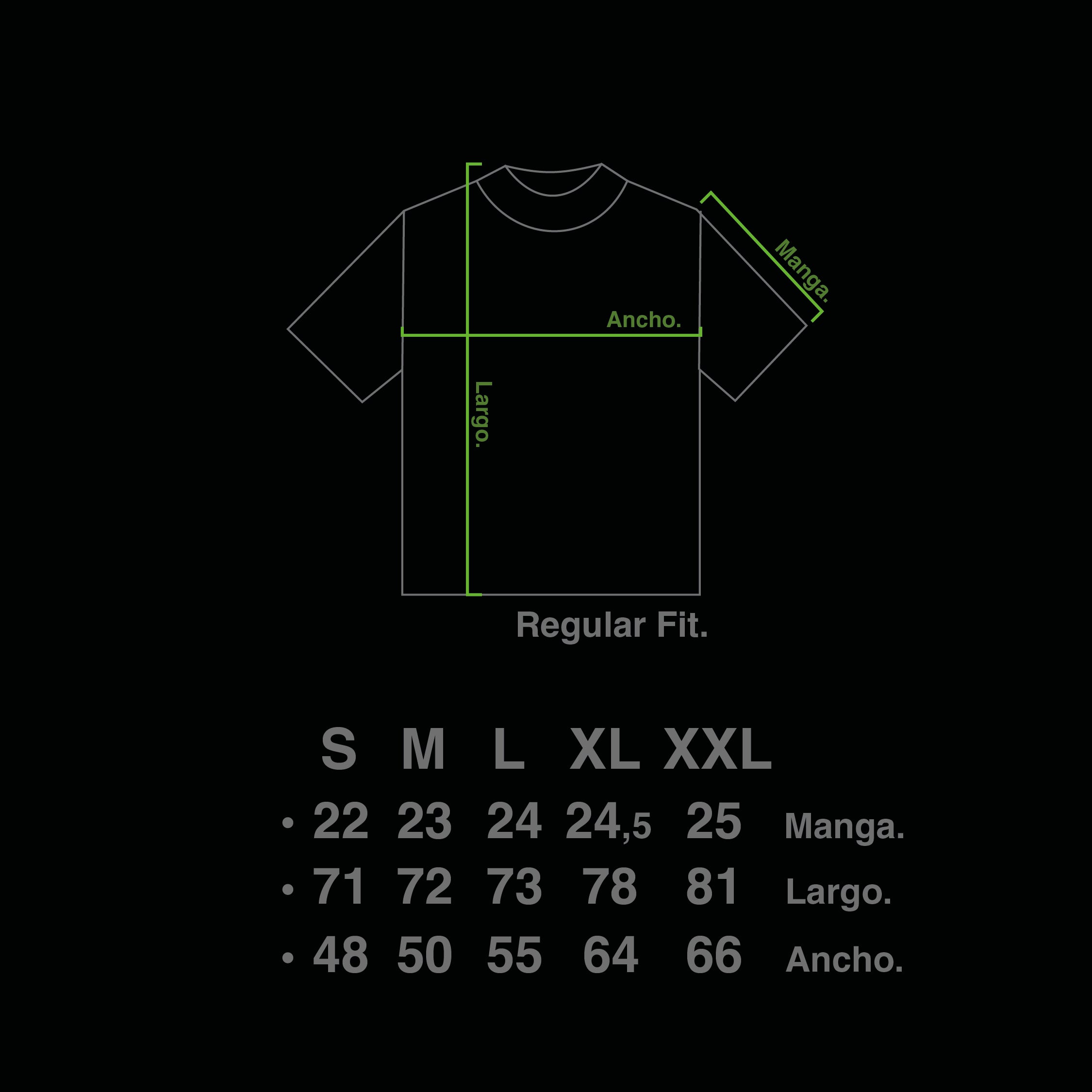 Remera "Trigrama" (Negro) - M.V.