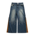 Jean "Nudos de Archibald" (Azul Washed Verde)