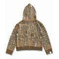 Full Zip Hoodie Tejido "Knox" (Beige)