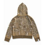 Full Zip Hoodie Tejido "Knox" (Beige)