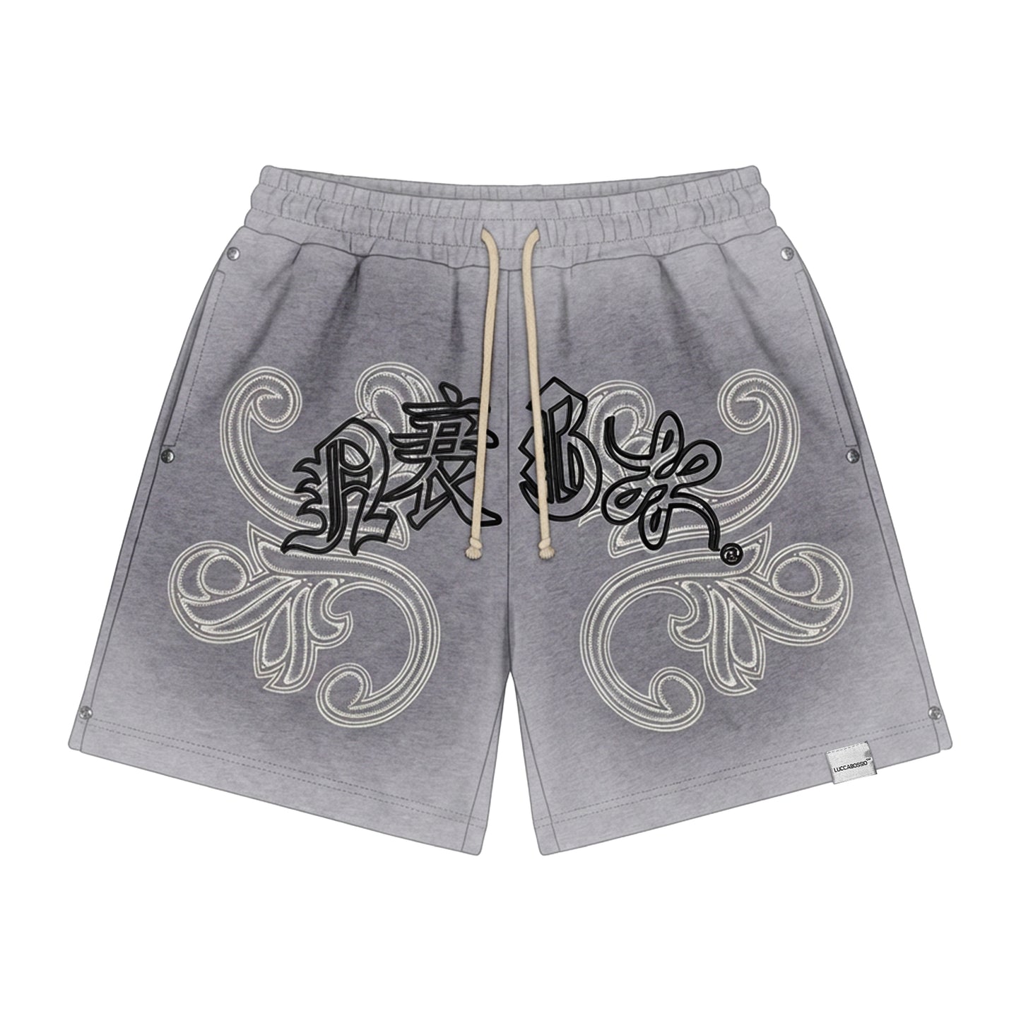 Bermuda Gris Claro Washed ”Vangl0ria”