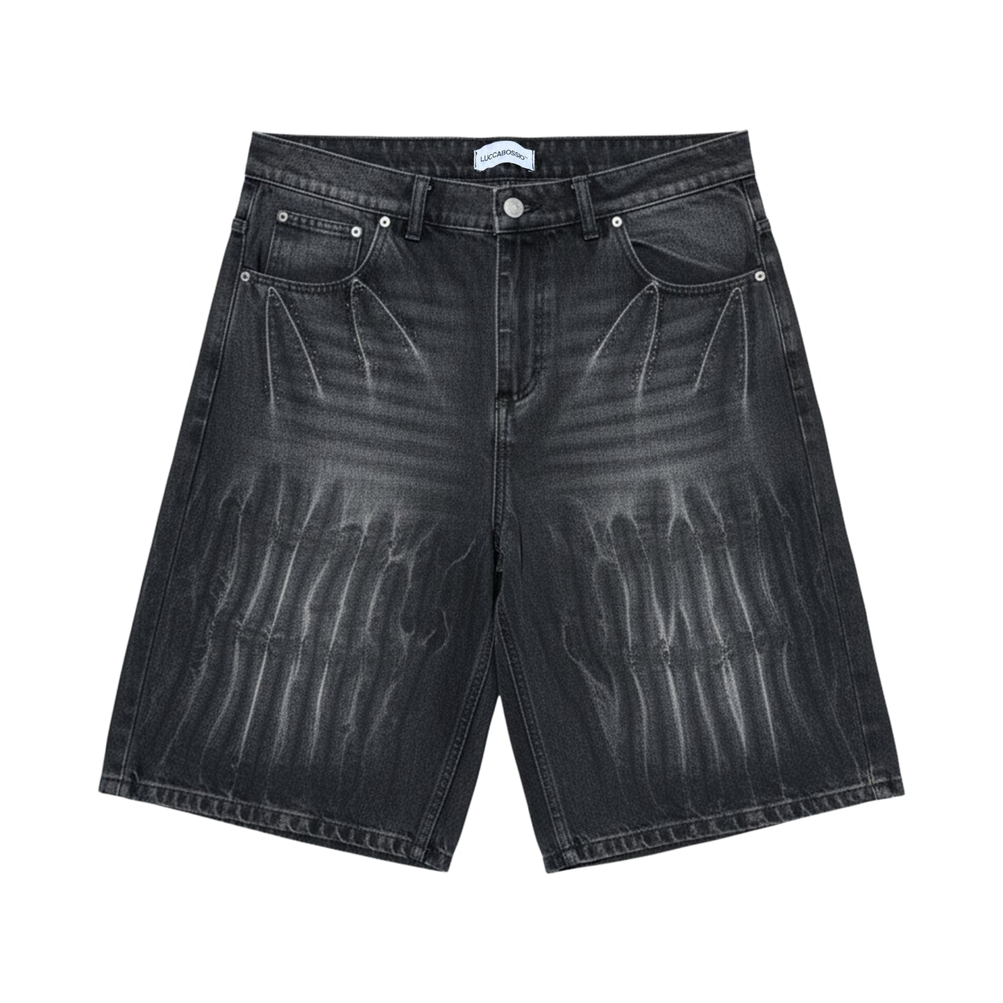 Bermuda Jean Baggy “OndasPlateadas” (Acid Wash)