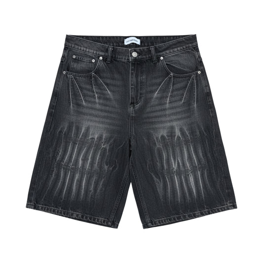 Bermuda Jean Baggy “OndasPlateadas” (Acid Wash)