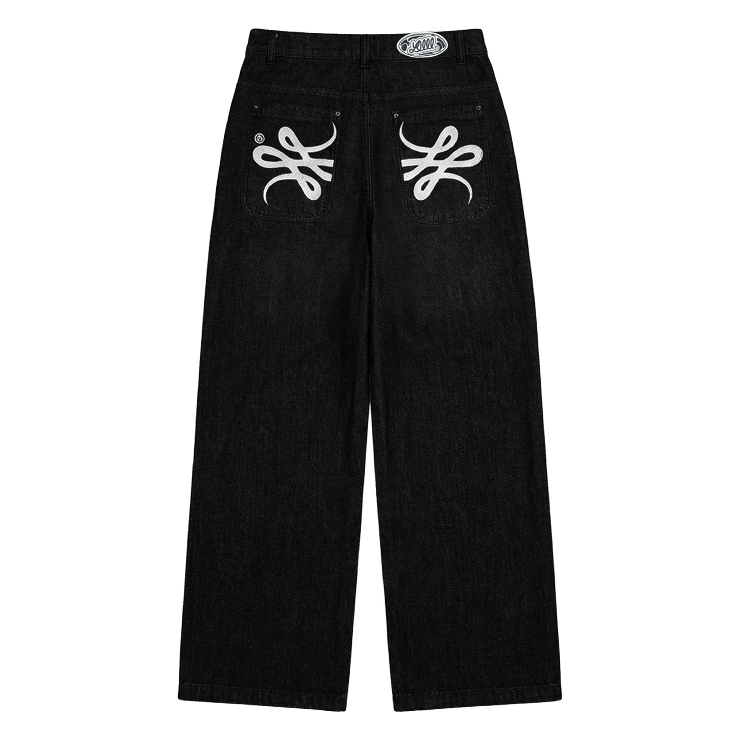 Pantalón Jean Baggy Raw ”Trigrama”