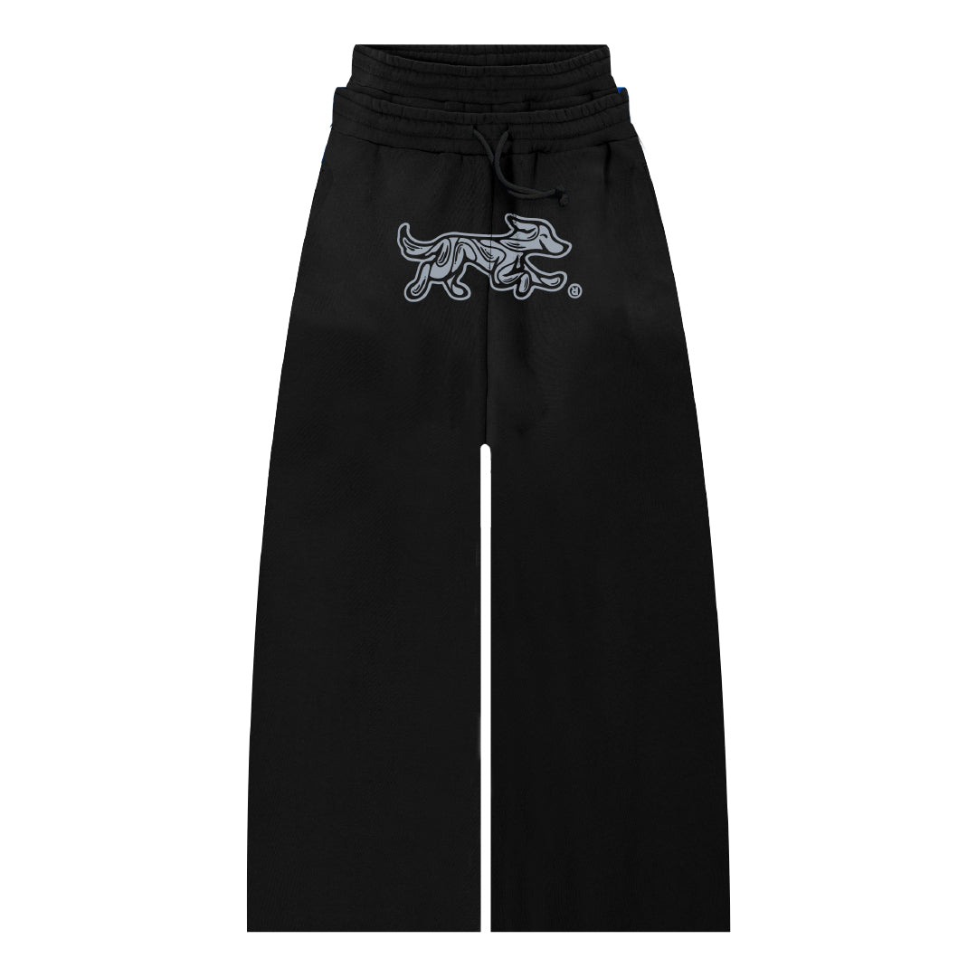 Pantalon Felpa Bossio x Tranca (Negro)