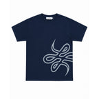 Remera "Trigrama" (Azul Marino) - M.V.