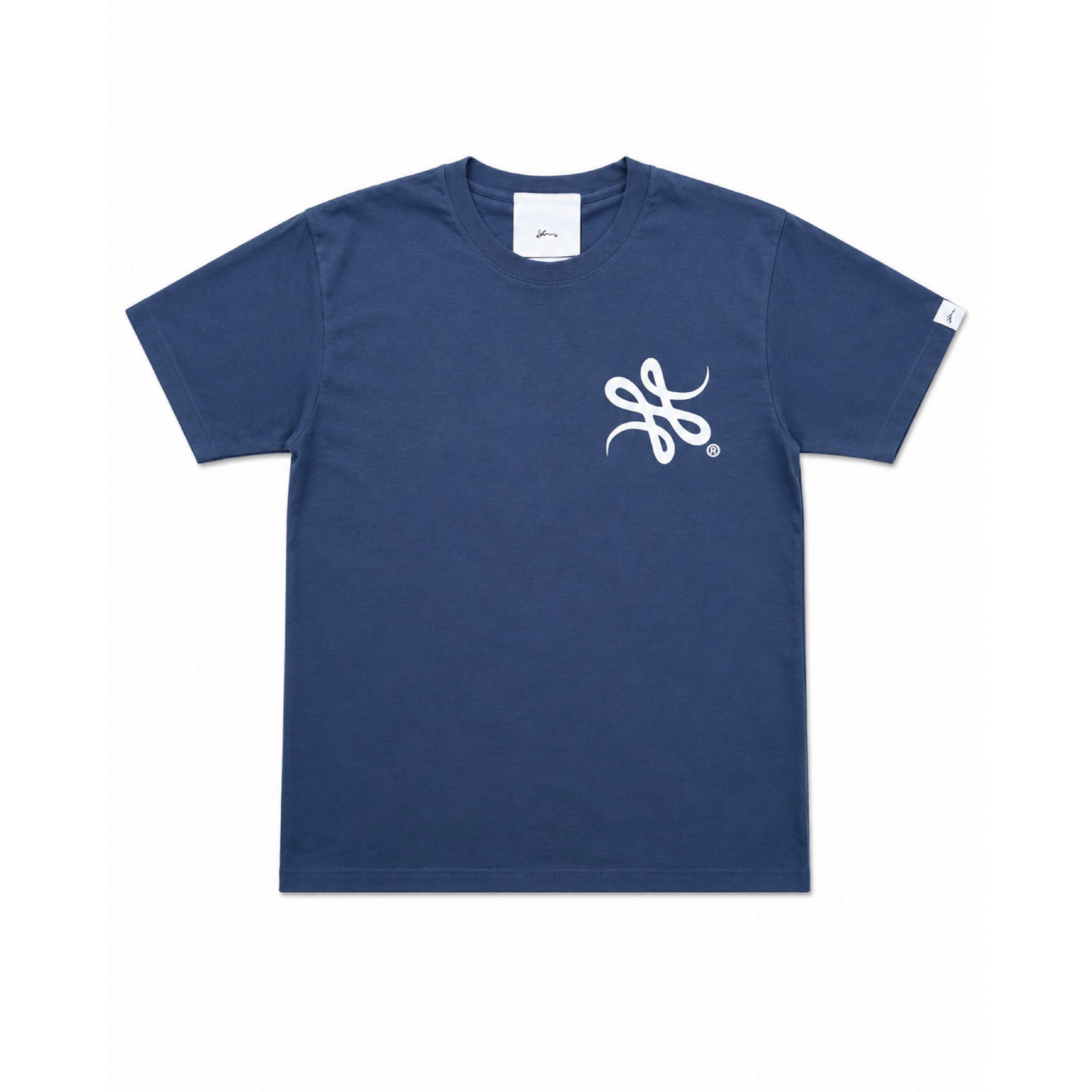 Remera "Bigrama" (Azul) - M.V.