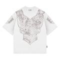 Remera "Armadura" Rotten x Bossio (Blanco)